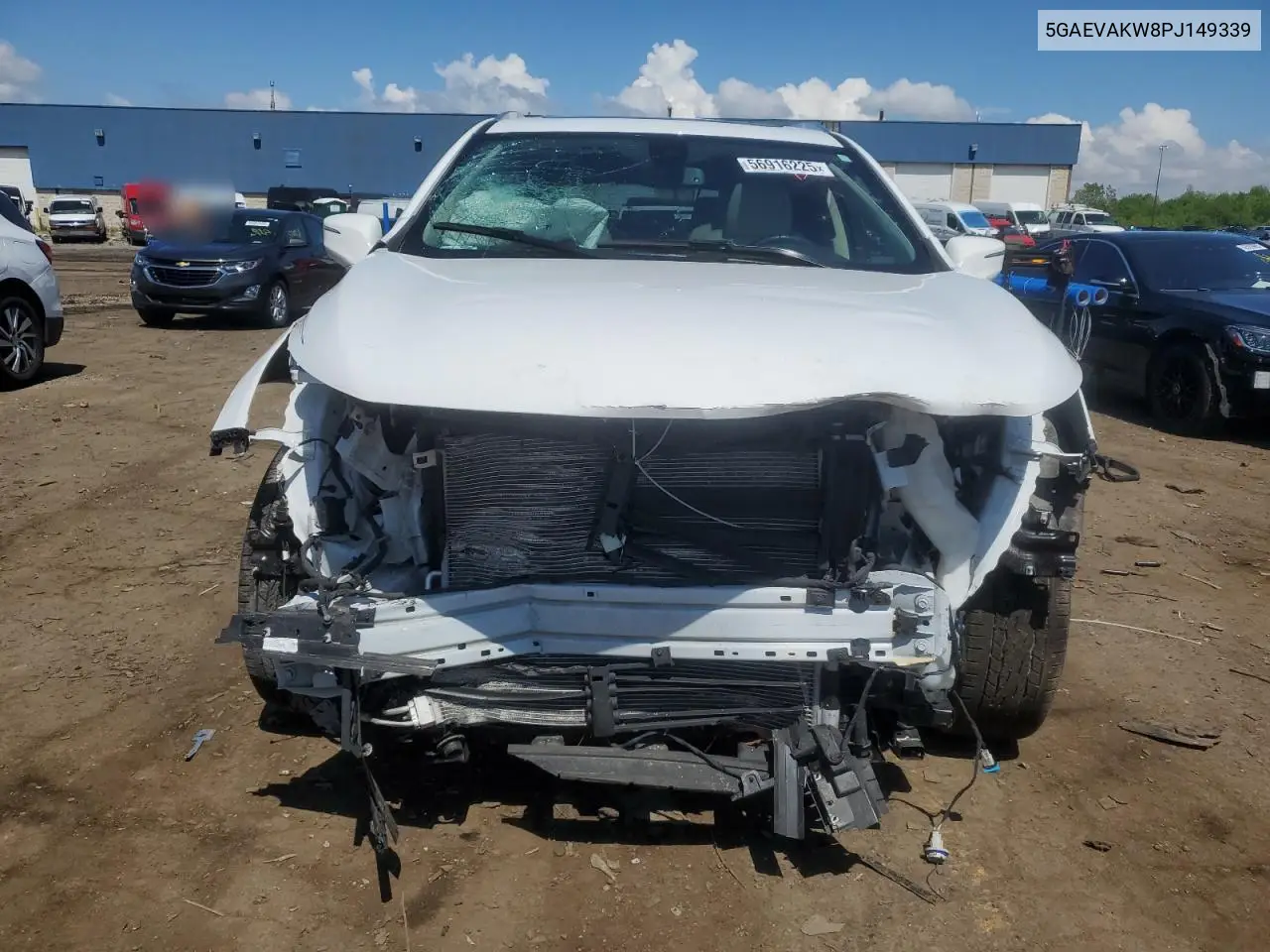 2023 Buick Enclave Essence VIN: 5GAEVAKW8PJ149339 Lot: 56916225