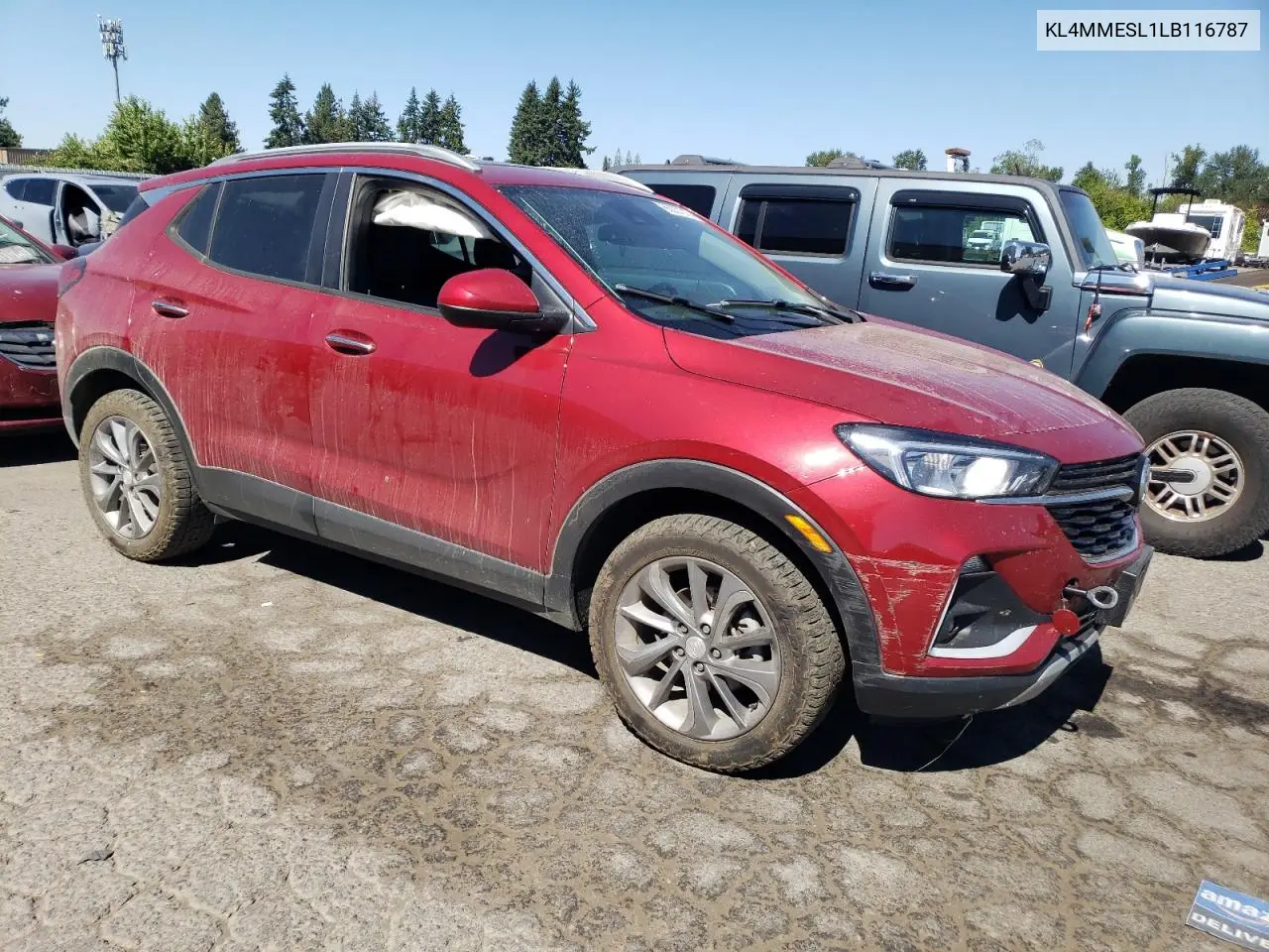 2020 Buick Encore Gx Select VIN: KL4MMESL1LB116787 Lot: 65037215
