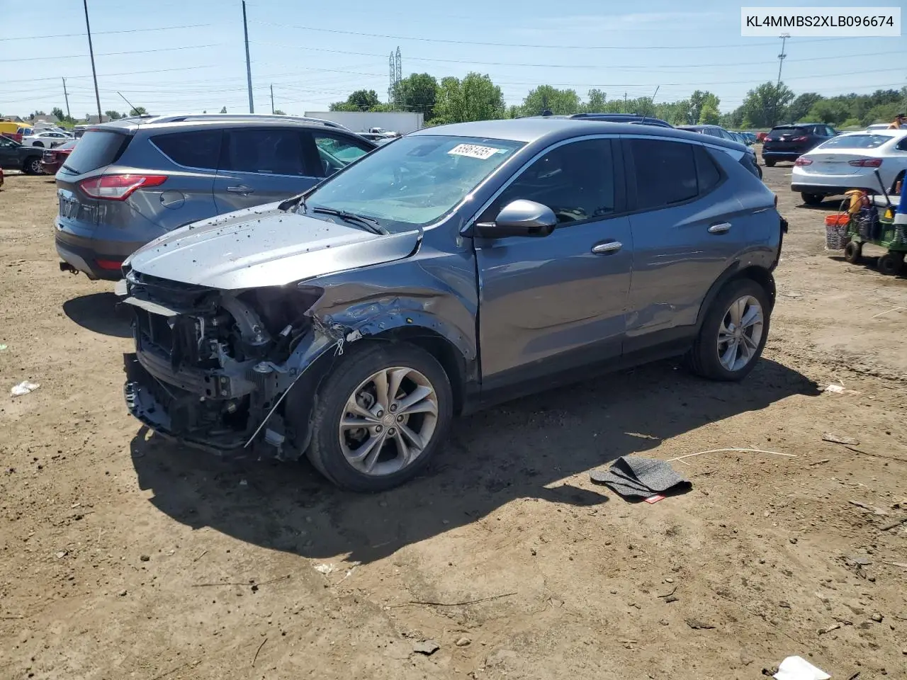 2020 Buick Encore Gx Preferred VIN: KL4MMBS2XLB096674 Lot: 65961455