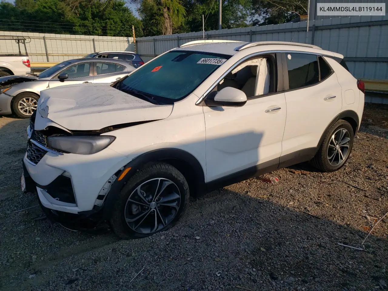 2020 Buick Encore Gx Select VIN: KL4MMDSL4LB119144 Lot: 66017735