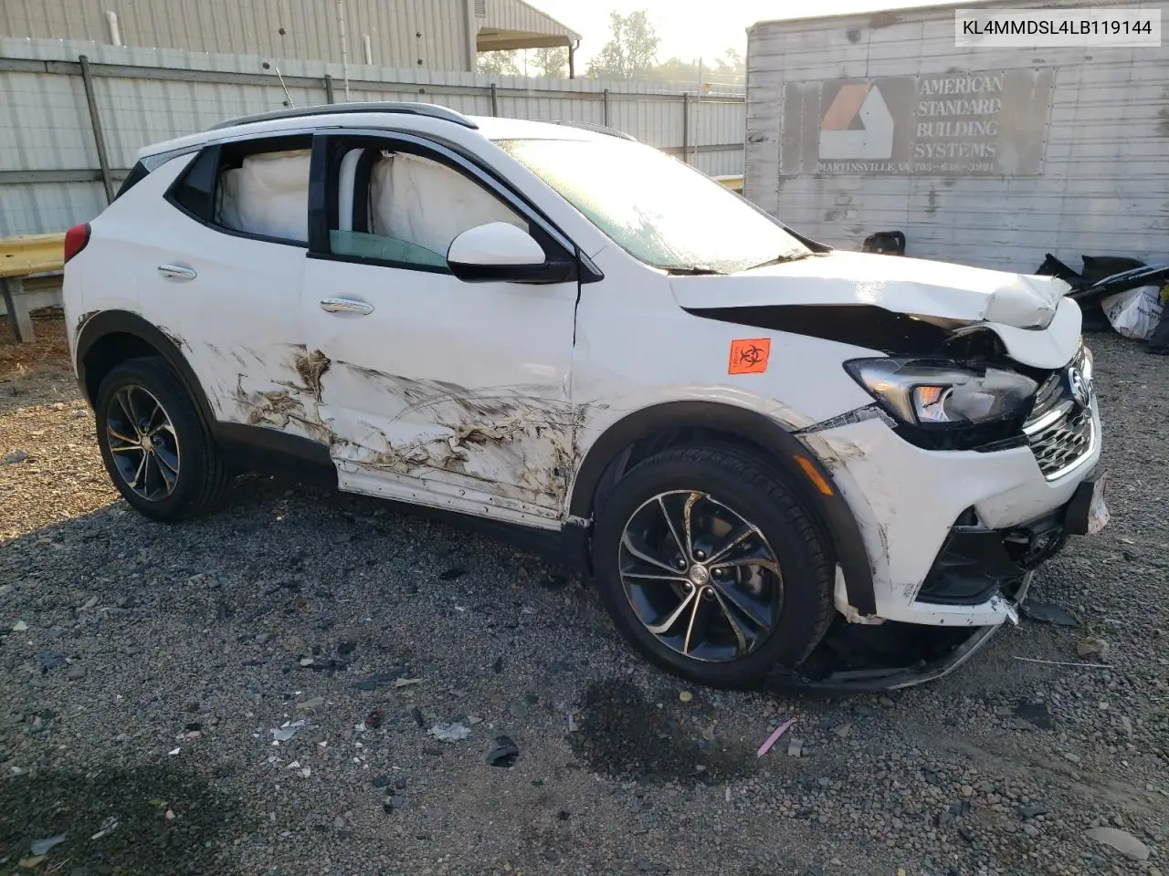 2020 Buick Encore Gx Select VIN: KL4MMDSL4LB119144 Lot: 66017735