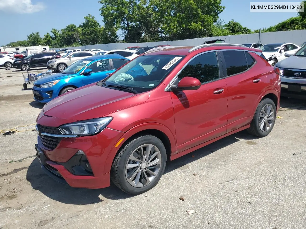 2021 Buick Encore Gx Preferred VIN: KL4MMBS29MB110498 Lot: 65383445