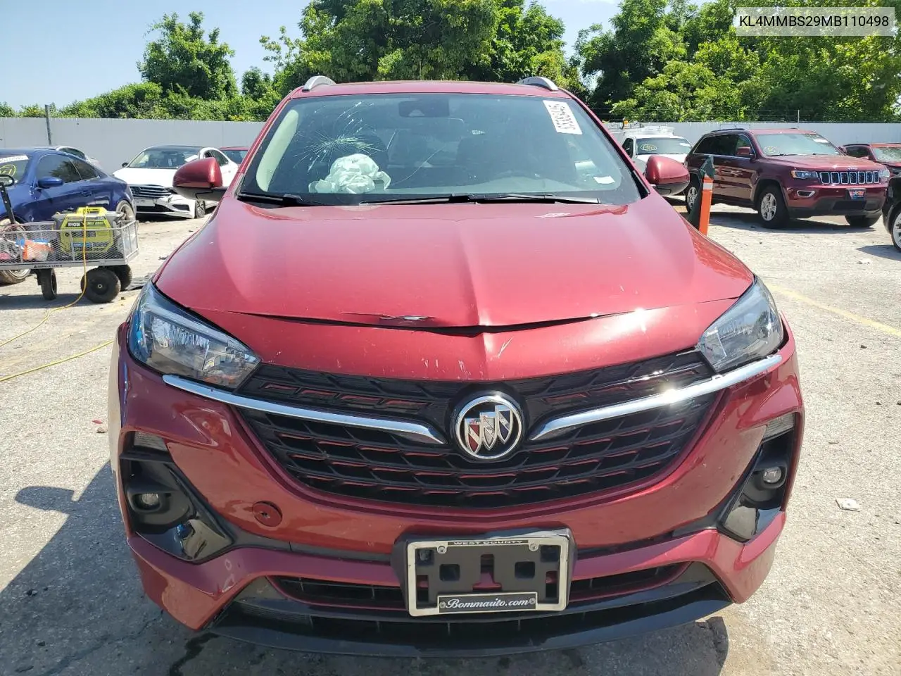 2021 Buick Encore Gx Preferred VIN: KL4MMBS29MB110498 Lot: 65383445
