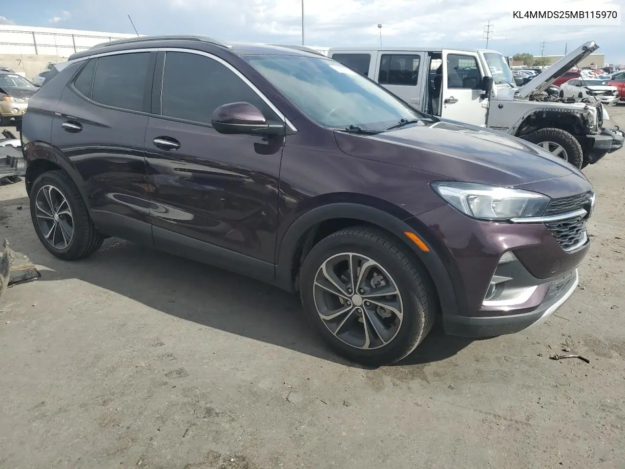 2021 Buick Encore Gx Select VIN: KL4MMDS25MB115970 Lot: 65640585