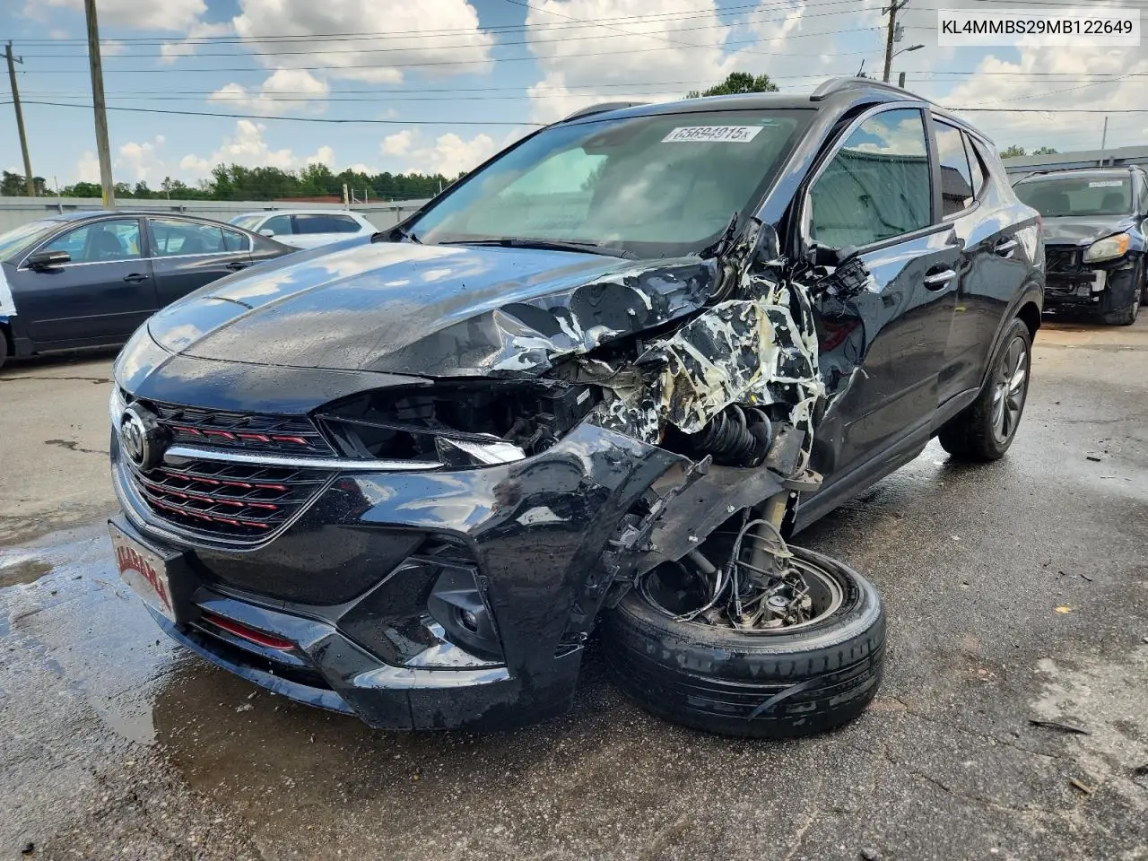 2021 Buick Encore Gx Preferred VIN: KL4MMBS29MB122649 Lot: 65694915