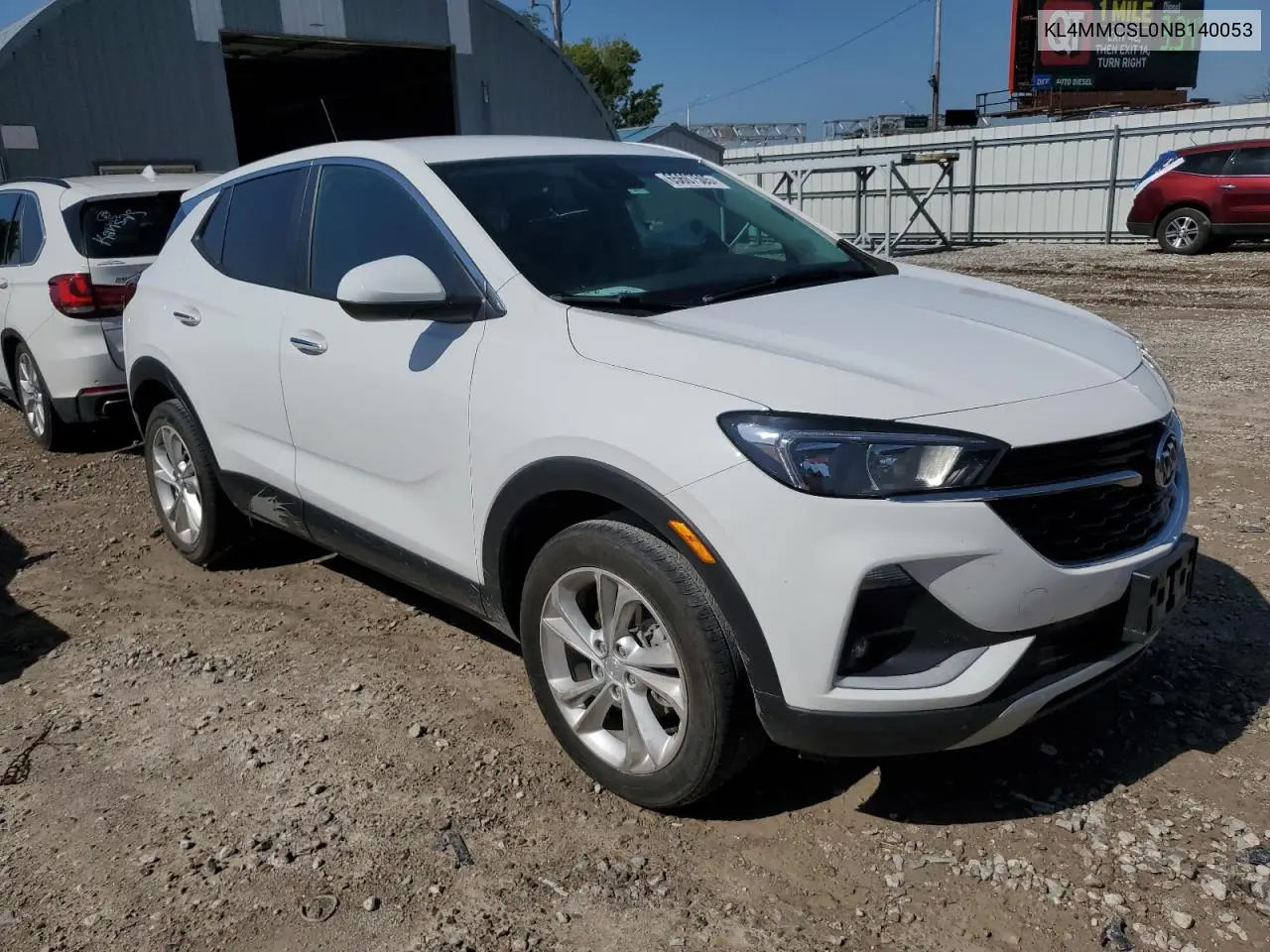 2022 Buick Encore Gx Preferred VIN: KL4MMCSL0NB140053 Lot: 65607505