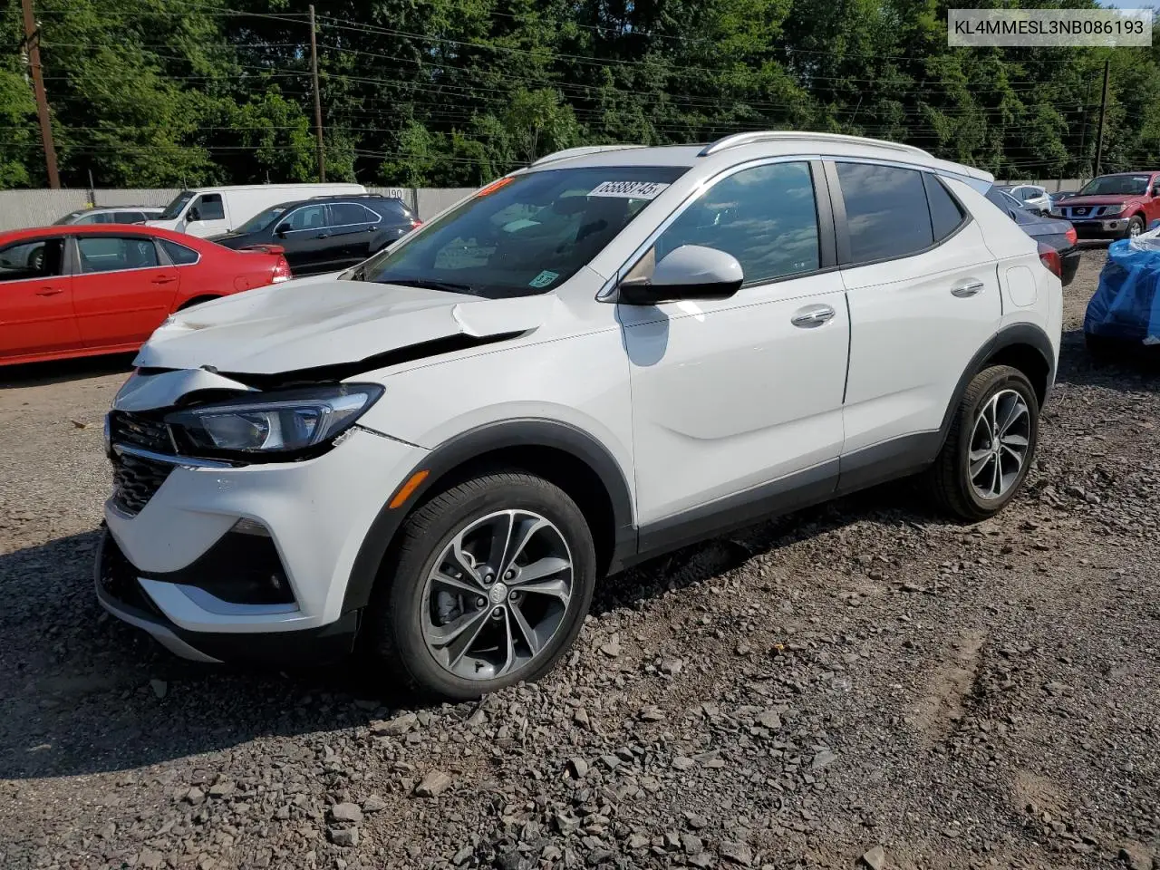 2022 Buick Encore Gx Select VIN: KL4MMESL3NB086193 Lot: 65888745