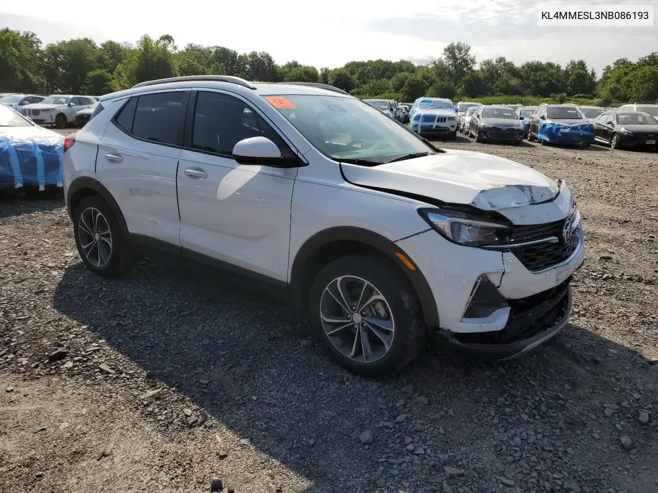 2022 Buick Encore Gx Select VIN: KL4MMESL3NB086193 Lot: 65888745