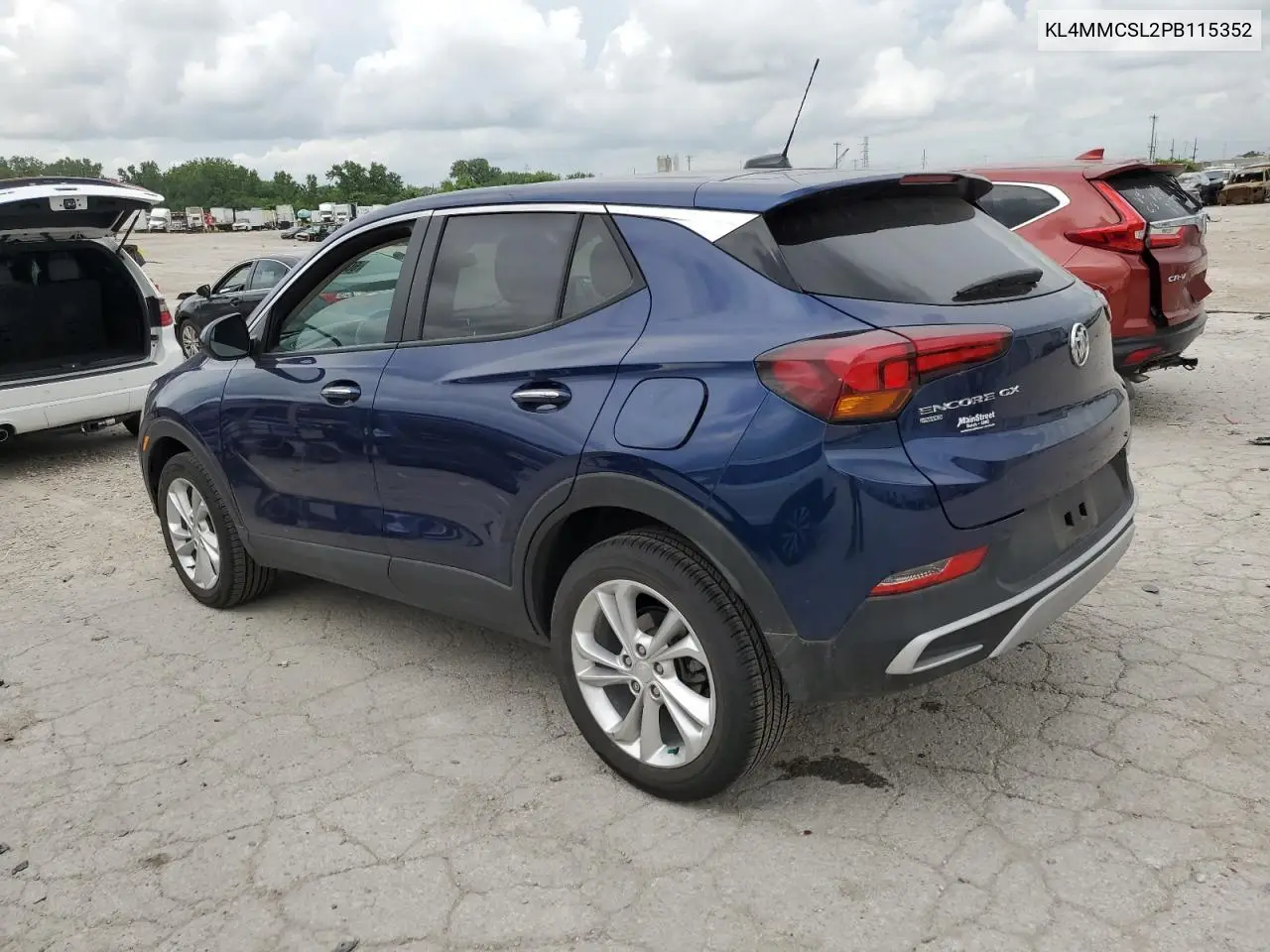 2023 Buick Encore Gx Preferred VIN: KL4MMCSL2PB115352 Lot: 60726145