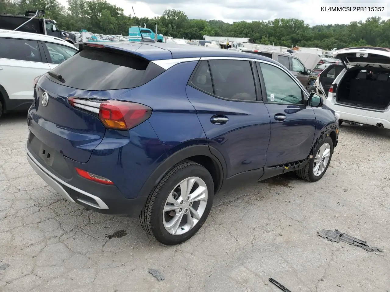 2023 Buick Encore Gx Preferred VIN: KL4MMCSL2PB115352 Lot: 60726145
