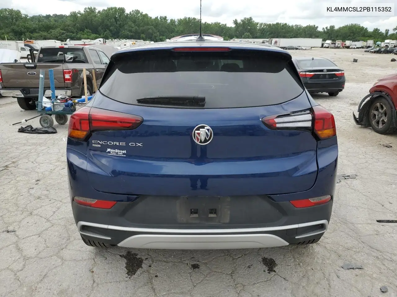 2023 Buick Encore Gx Preferred VIN: KL4MMCSL2PB115352 Lot: 60726145
