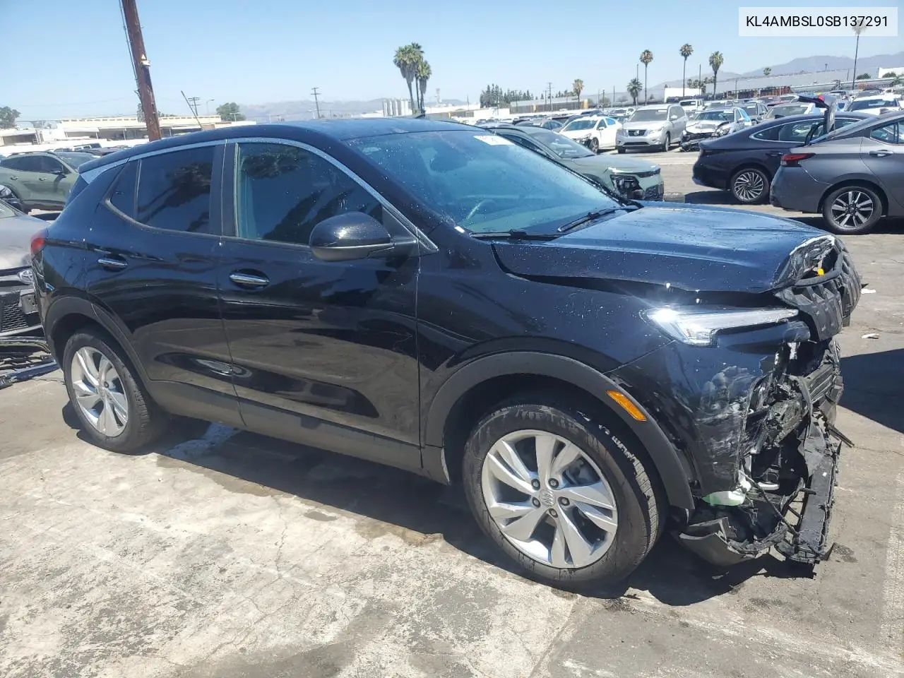 2025 Buick Encore Gx Preferred VIN: KL4AMBSL0SB137291 Lot: 63913595