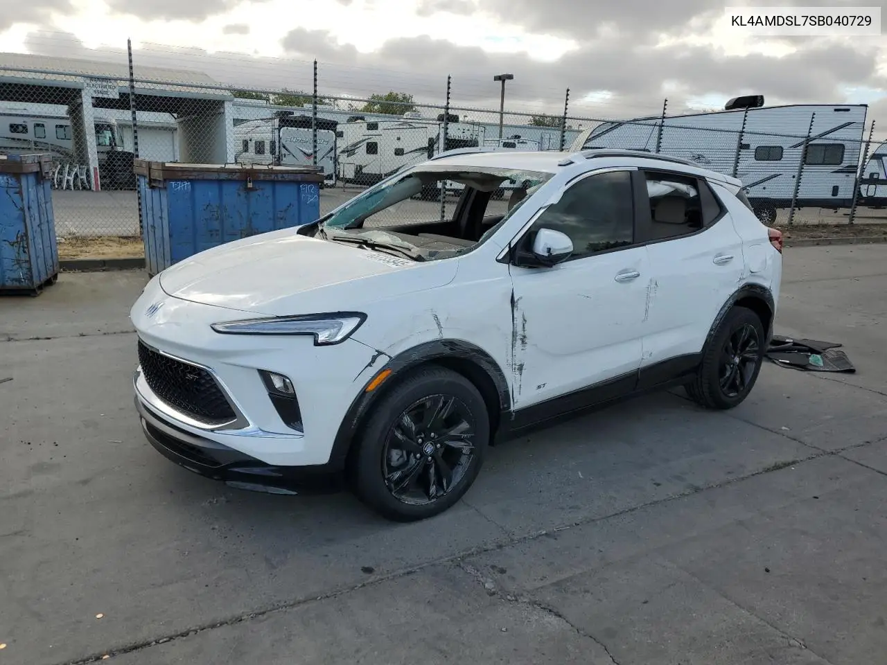2025 Buick Encore Gx Sport Touring VIN: KL4AMDSL7SB040729 Lot: 65733345