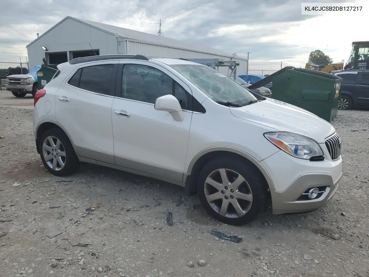 2013 Buick Encore VIN: KL4CJCSB2DB127217 Lot: 62866185