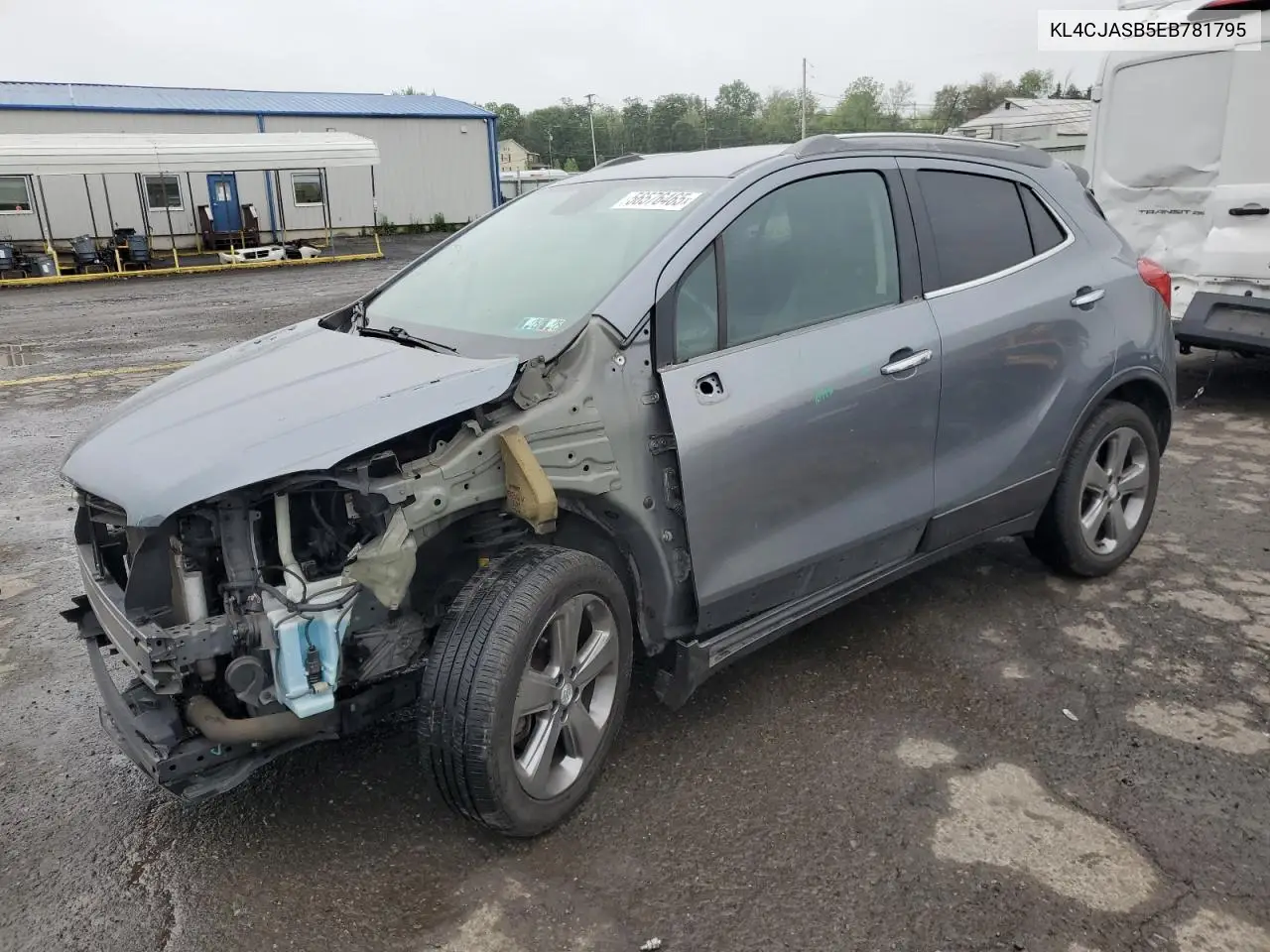 2014 Buick Encore VIN: KL4CJASB5EB781795 Lot: 56576465