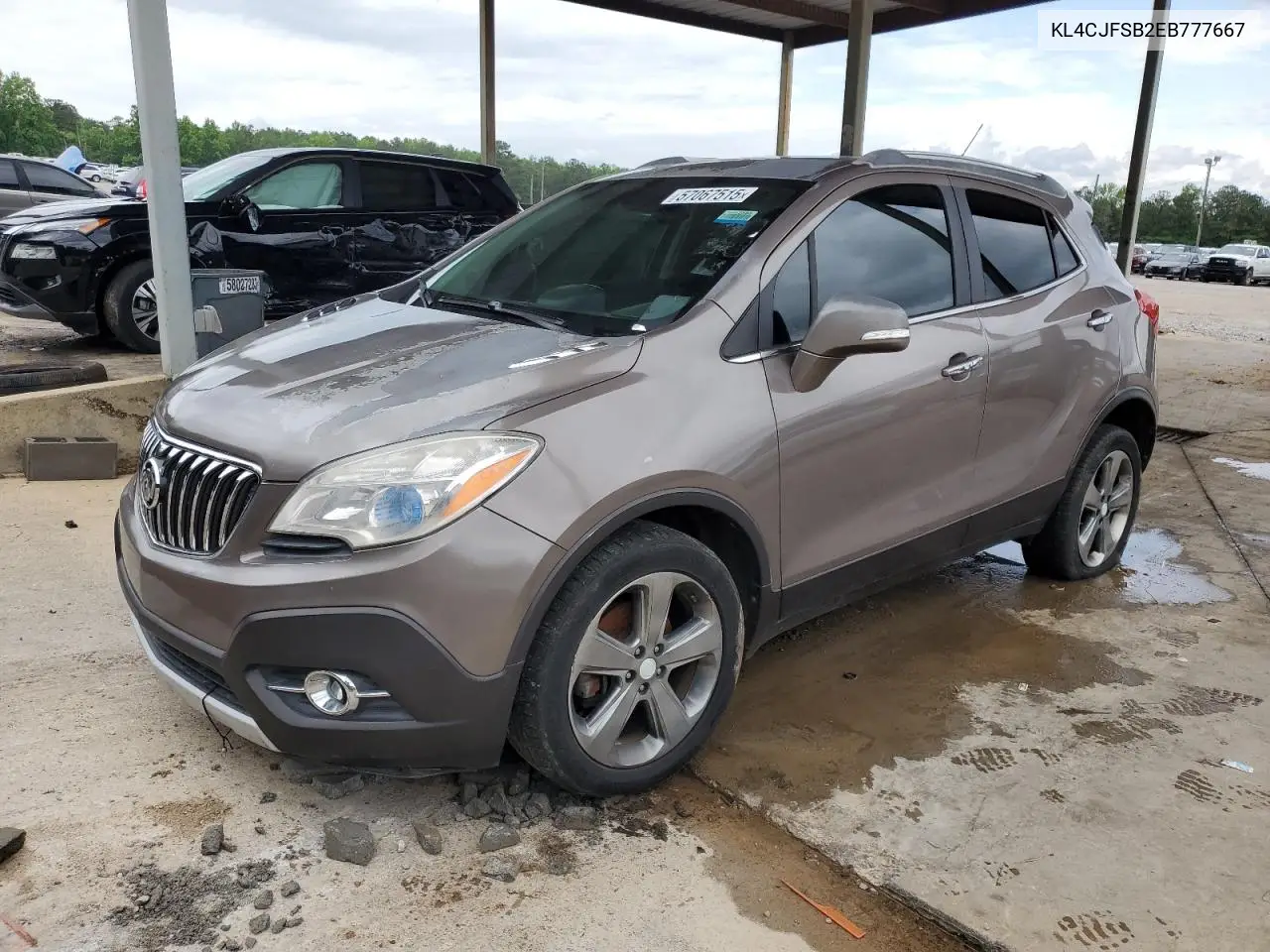 2014 Buick Encore Convenience VIN: KL4CJFSB2EB777667 Lot: 57067515