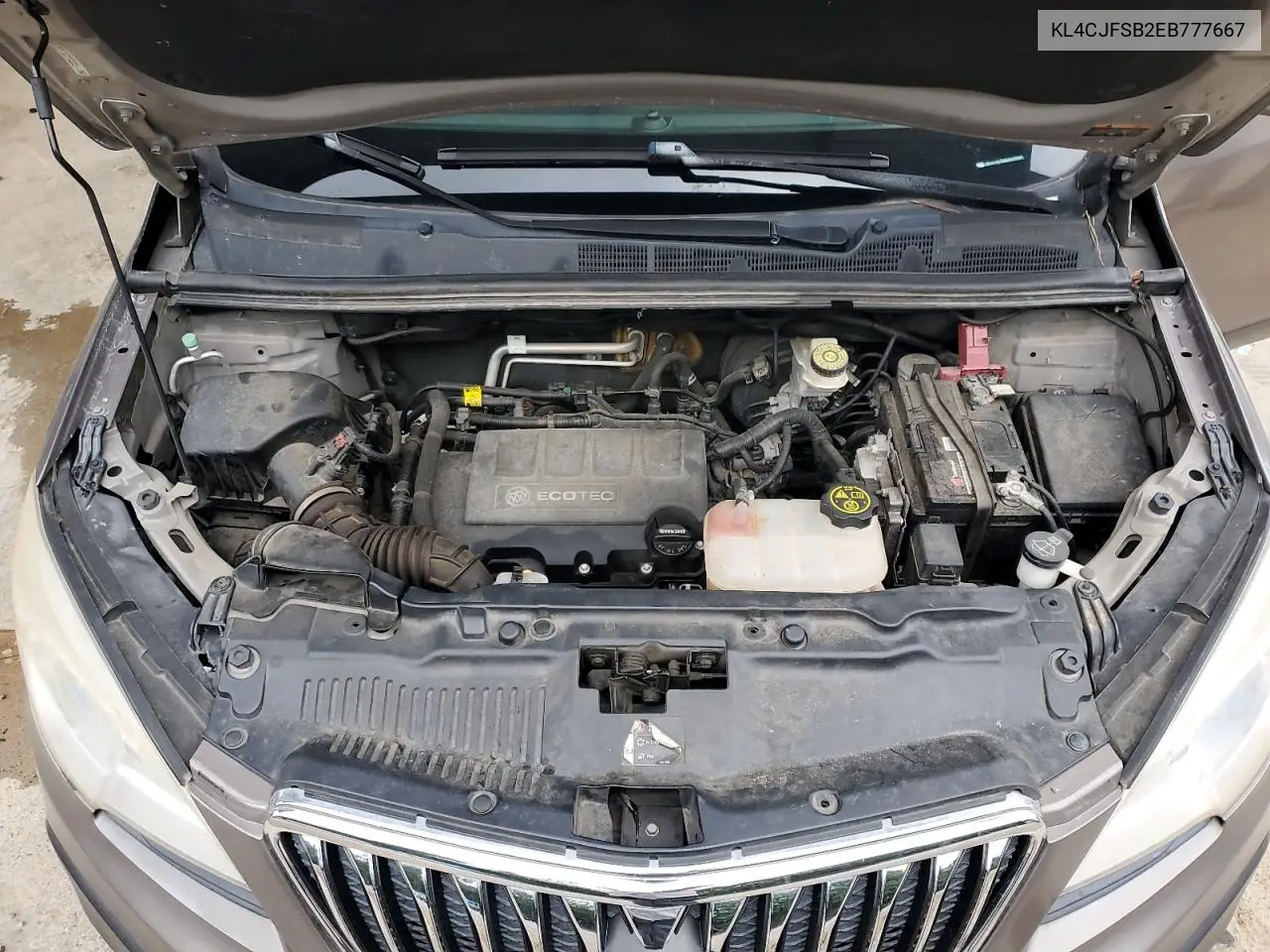 2014 Buick Encore Convenience VIN: KL4CJFSB2EB777667 Lot: 57067515
