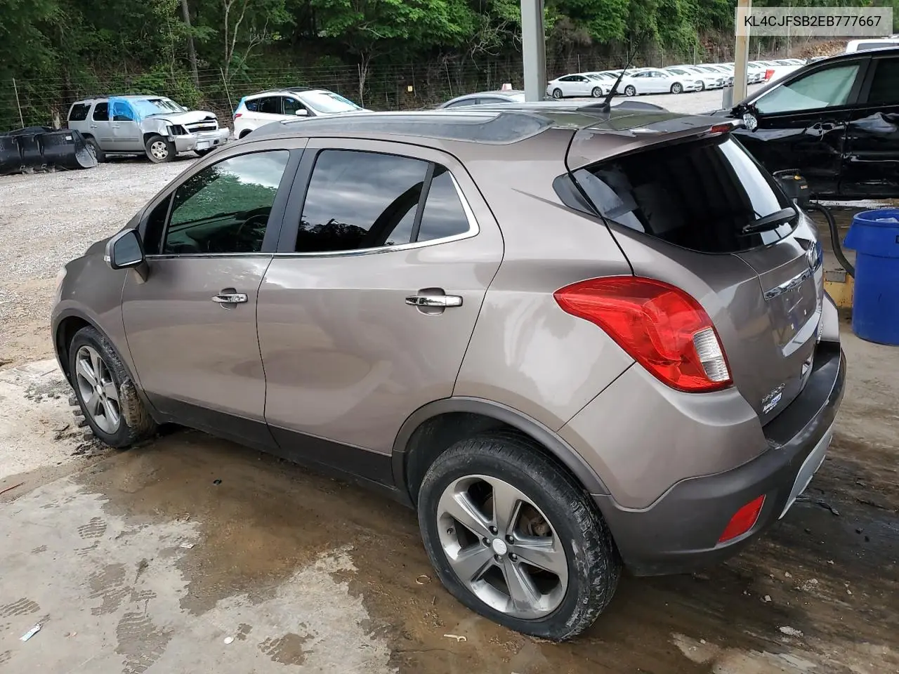 2014 Buick Encore Convenience VIN: KL4CJFSB2EB777667 Lot: 57067515