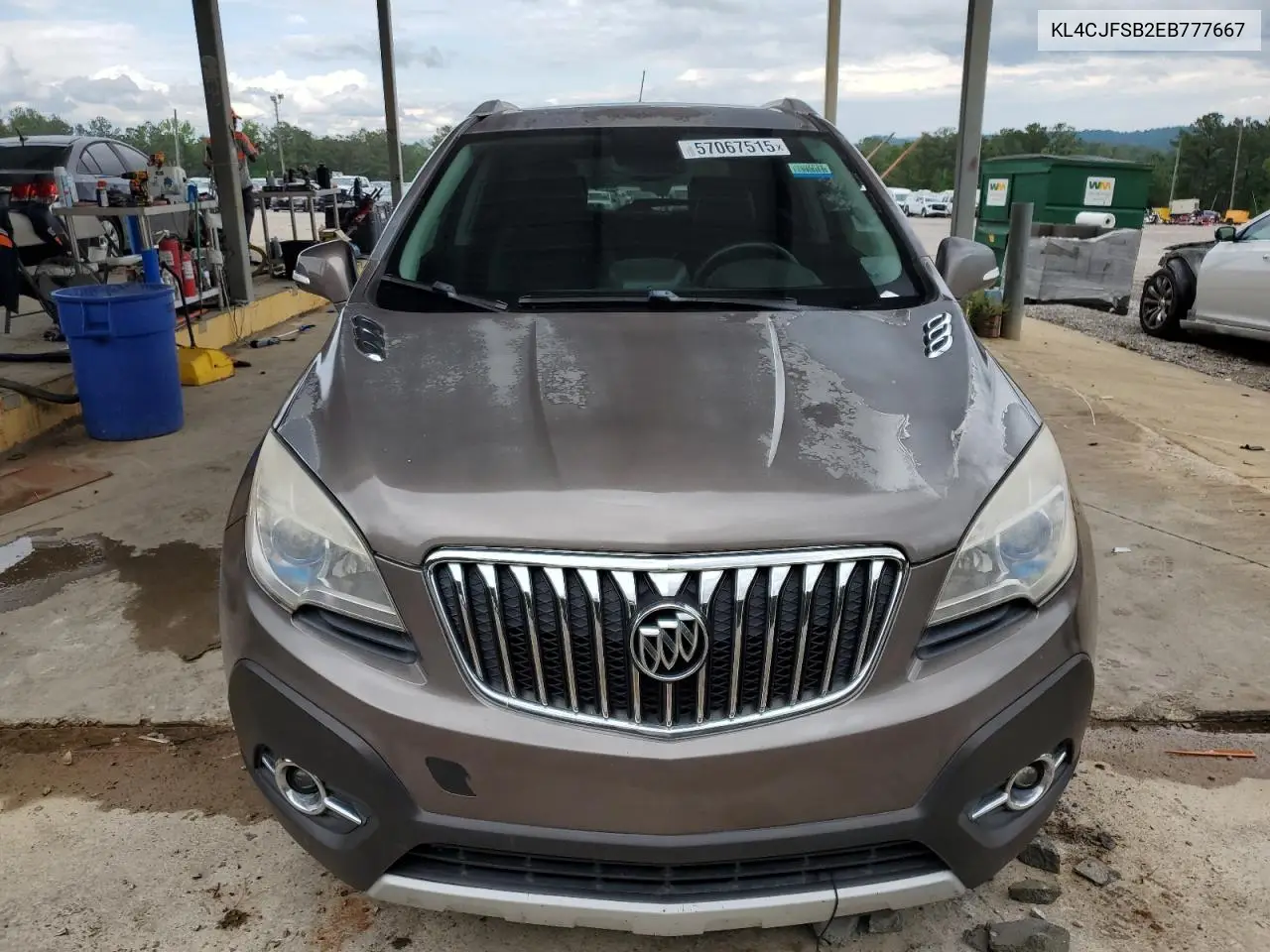 2014 Buick Encore Convenience VIN: KL4CJFSB2EB777667 Lot: 57067515