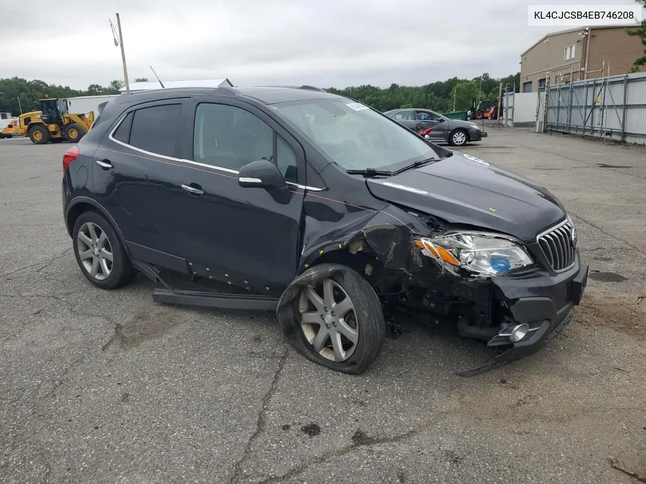 2014 Buick Encore VIN: KL4CJCSB4EB746208 Lot: 62454655