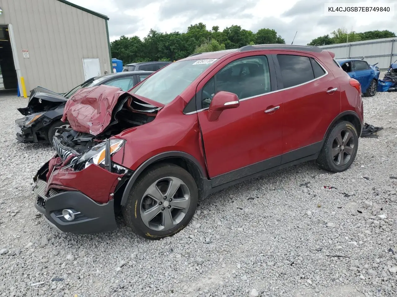 2014 Buick Encore VIN: KL4CJGSB7EB749840 Lot: 62641705