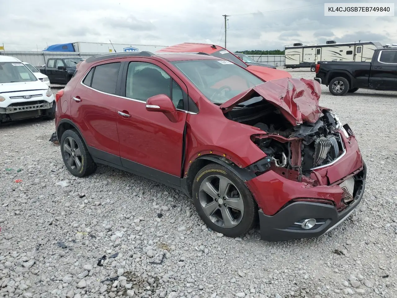 2014 Buick Encore VIN: KL4CJGSB7EB749840 Lot: 62641705