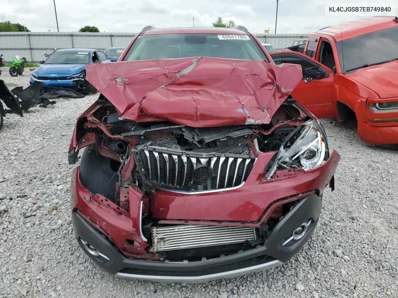 2014 Buick Encore VIN: KL4CJGSB7EB749840 Lot: 62641705