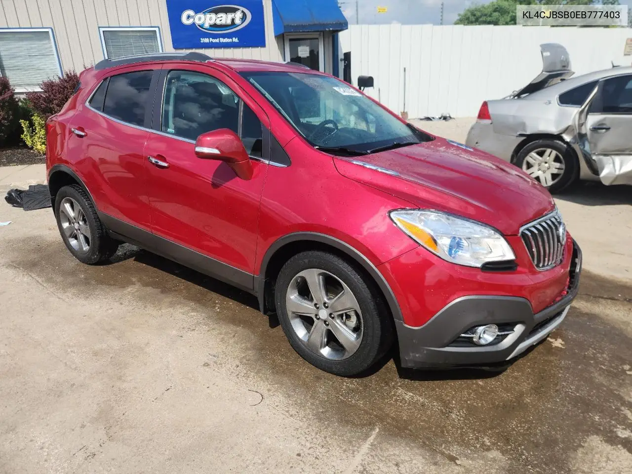 2014 Buick Encore Convenience VIN: KL4CJBSB0EB777403 Lot: 62932365