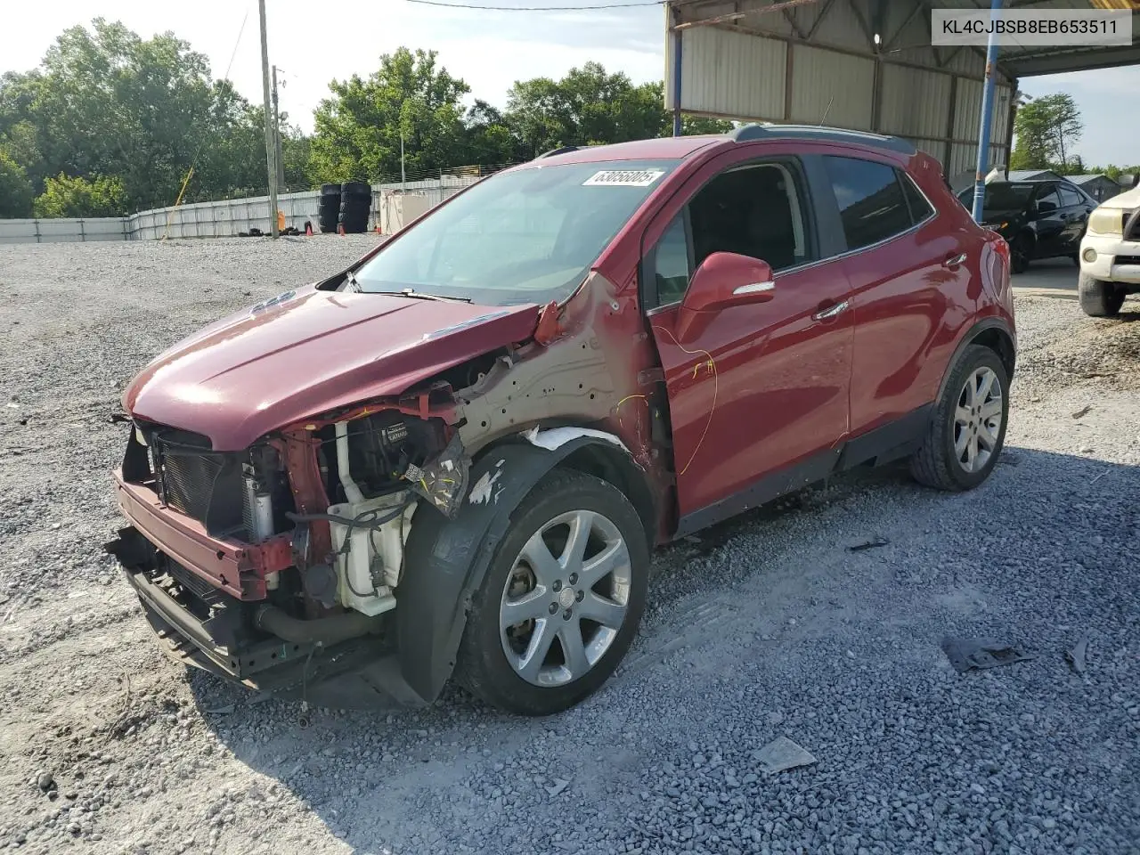 2014 Buick Encore Convenience VIN: KL4CJBSB8EB653511 Lot: 63056005