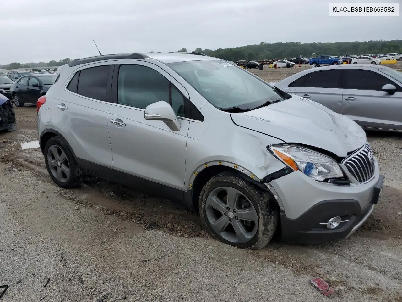 2014 Buick Encore Convenience VIN: KL4CJBSB1EB669582 Lot: 63087825