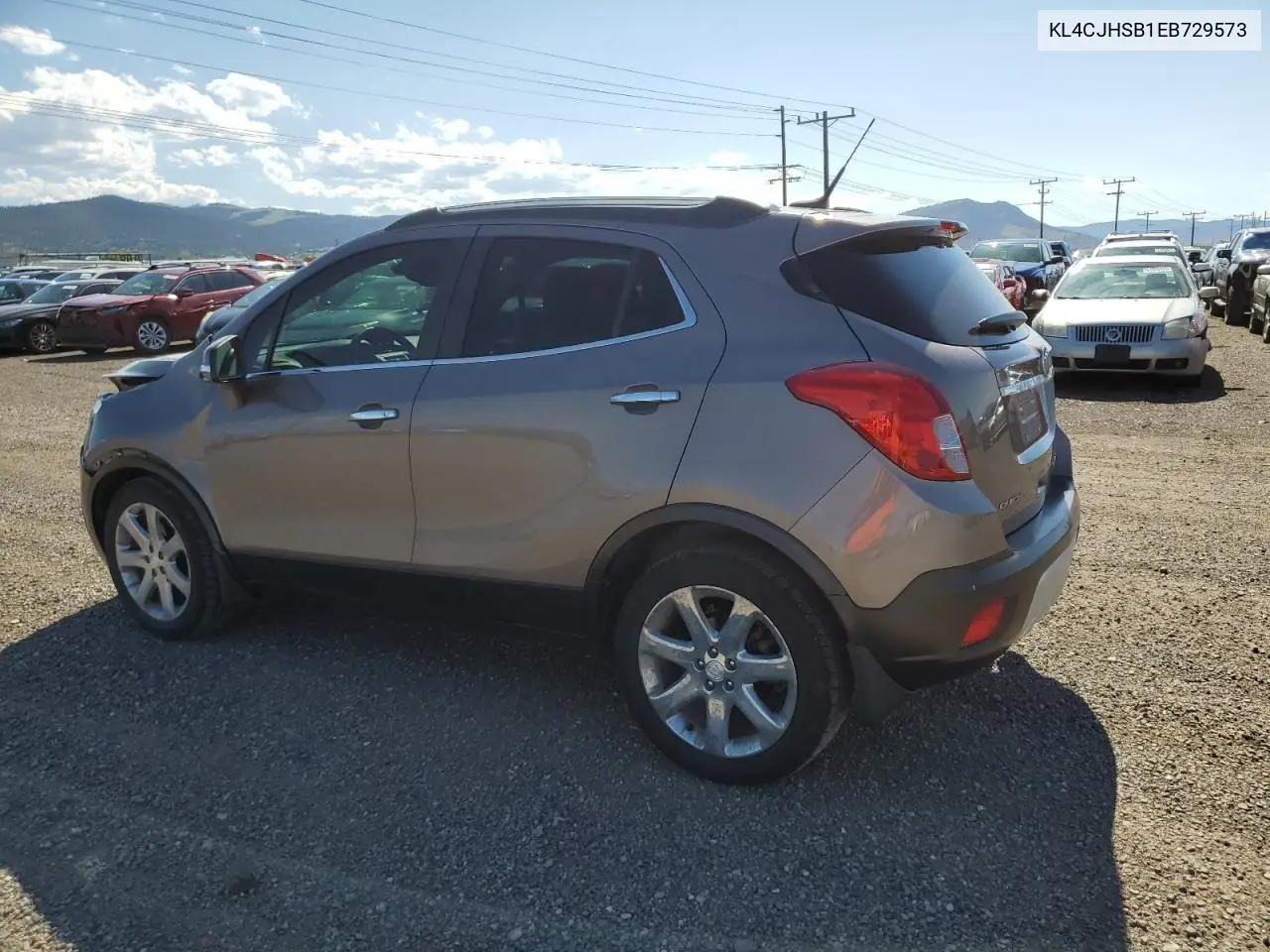 2014 Buick Encore Premium VIN: KL4CJHSB1EB729573 Lot: 63140335