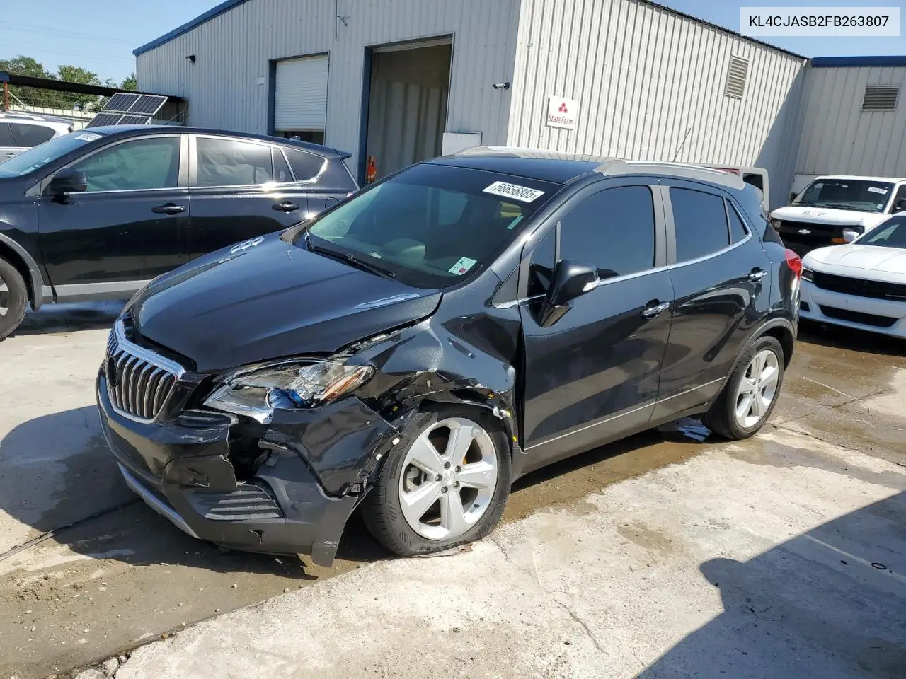 2015 Buick Encore VIN: KL4CJASB2FB263807 Lot: 56656885
