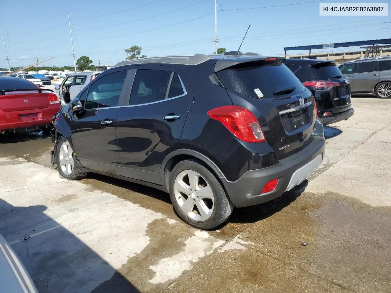 2015 Buick Encore VIN: KL4CJASB2FB263807 Lot: 56656885