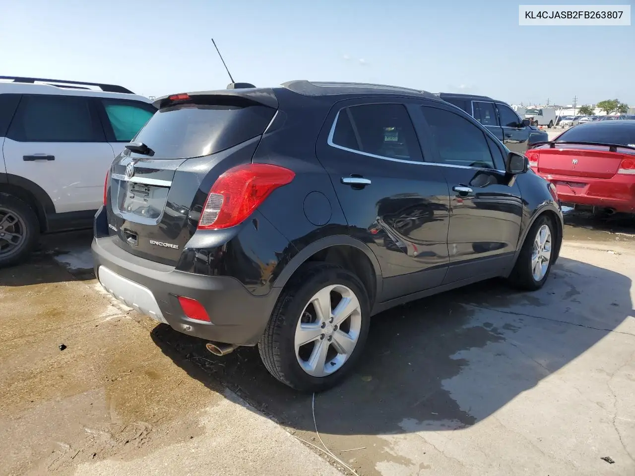 2015 Buick Encore VIN: KL4CJASB2FB263807 Lot: 56656885