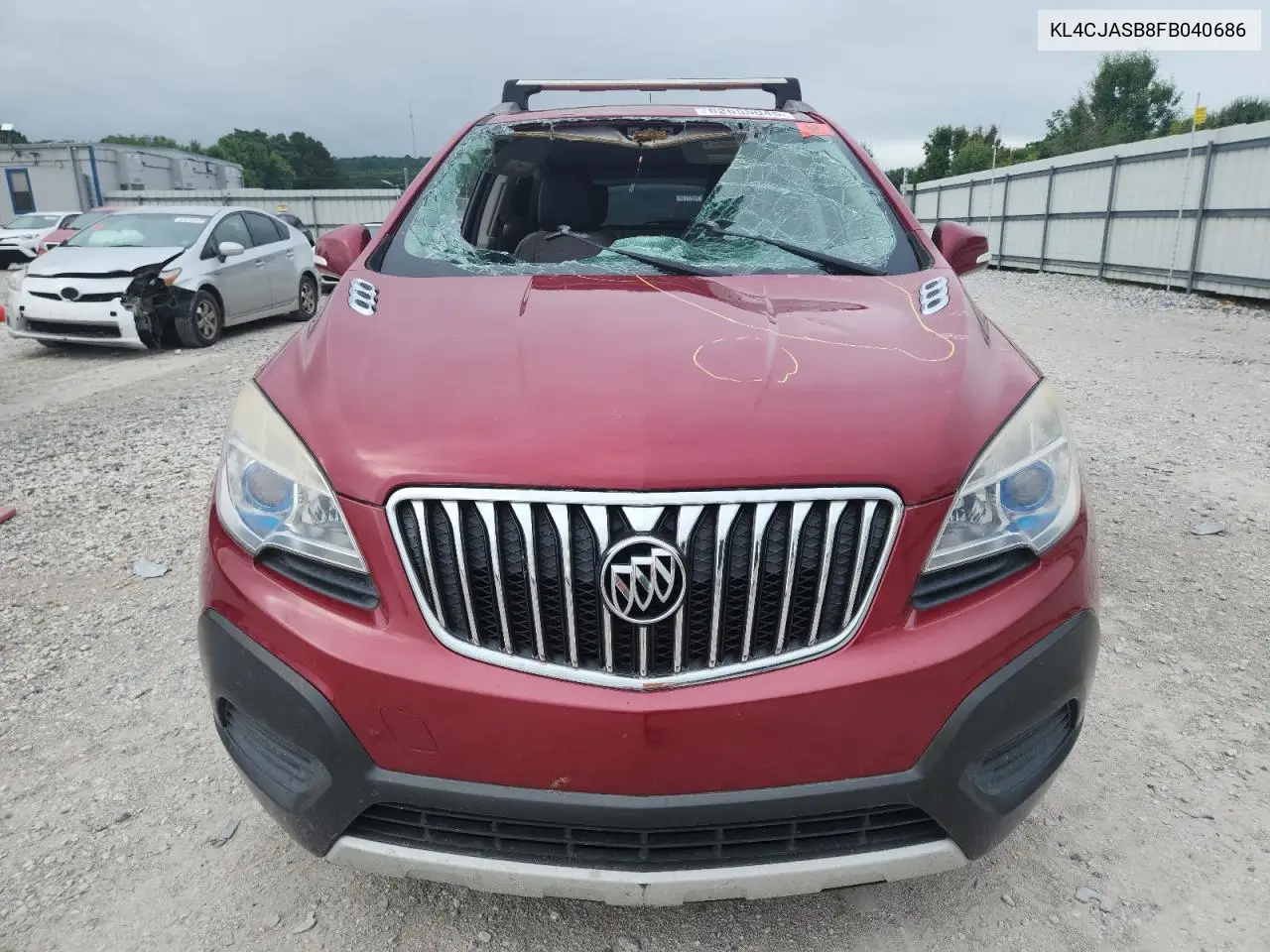 2015 Buick Encore VIN: KL4CJASB8FB040686 Lot: 62655045