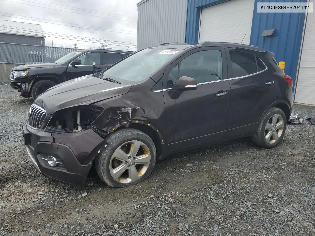 2015 Buick Encore Convenience VIN: KL4CJFSB4FB204142 Lot: 62819835