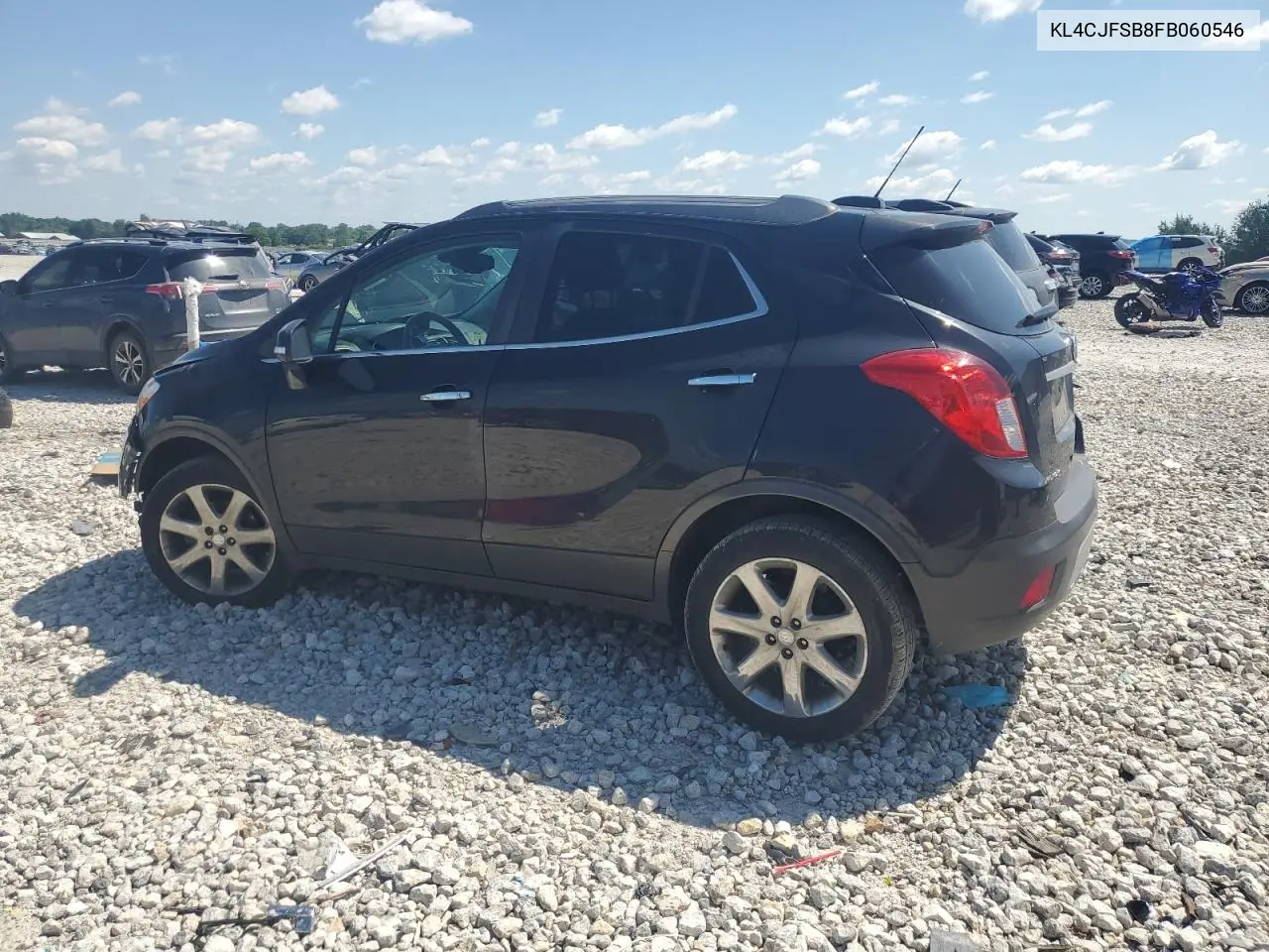 2015 Buick Encore Convenience VIN: KL4CJFSB8FB060546 Lot: 62919935