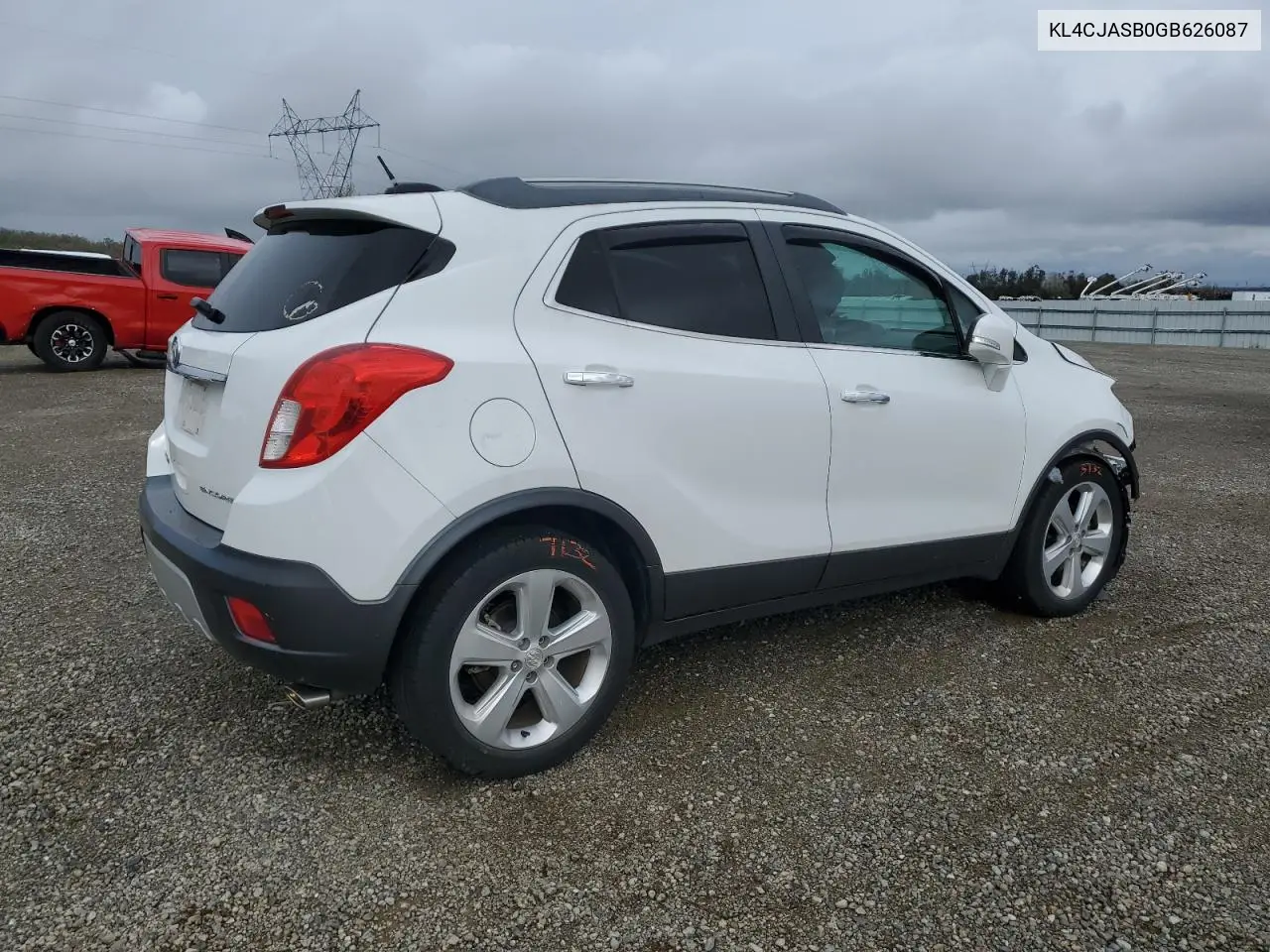 2016 Buick Encore VIN: KL4CJASB0GB626087 Lot: 49481405