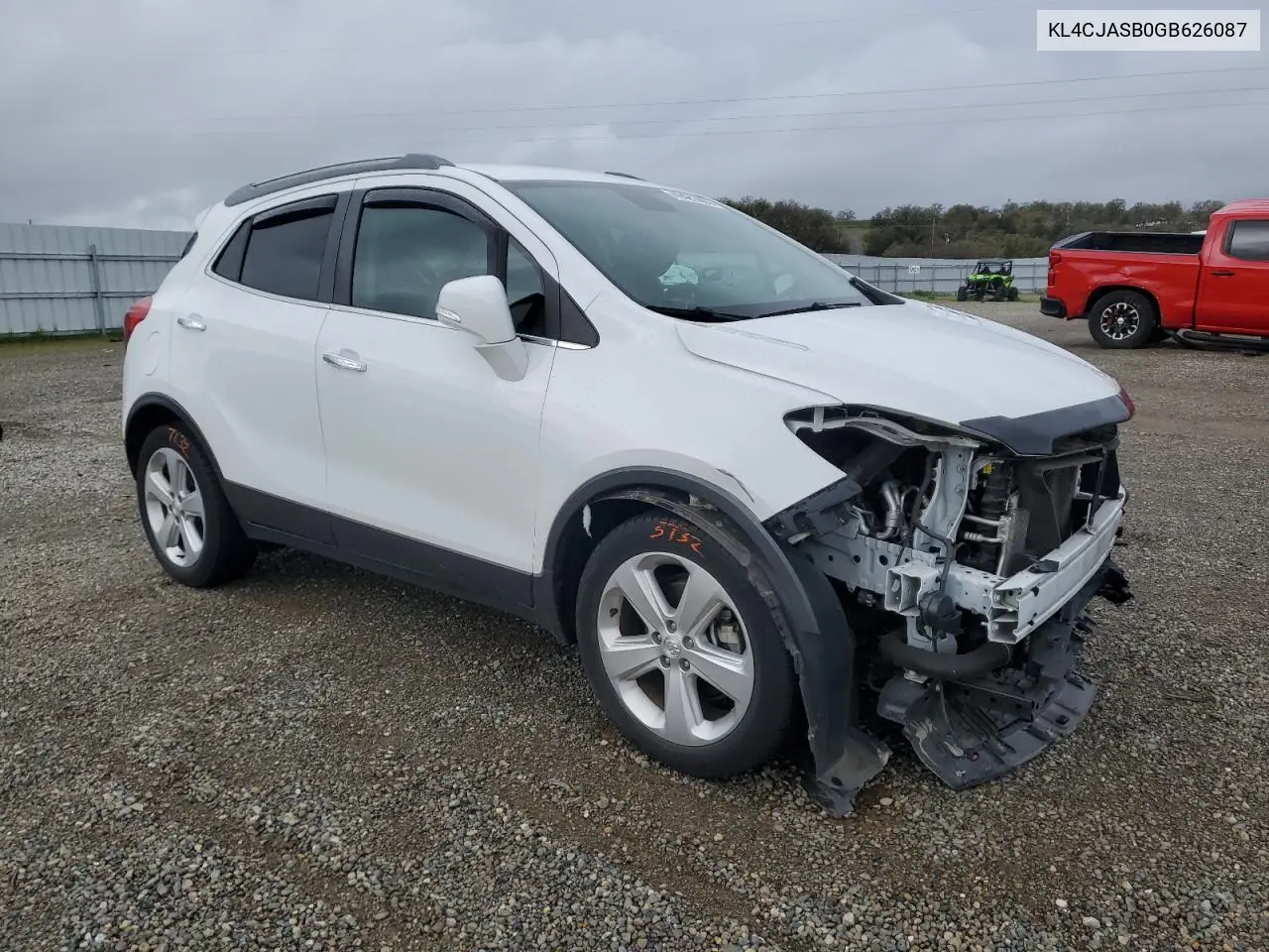 2016 Buick Encore VIN: KL4CJASB0GB626087 Lot: 49481405