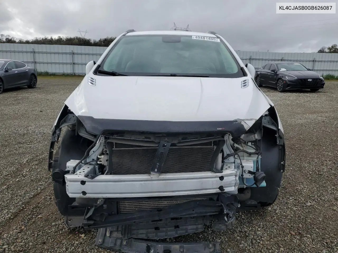 2016 Buick Encore VIN: KL4CJASB0GB626087 Lot: 49481405
