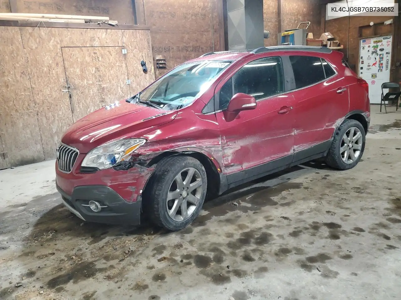 2016 Buick Encore VIN: KL4CJGSB7GB735052 Lot: 53103185