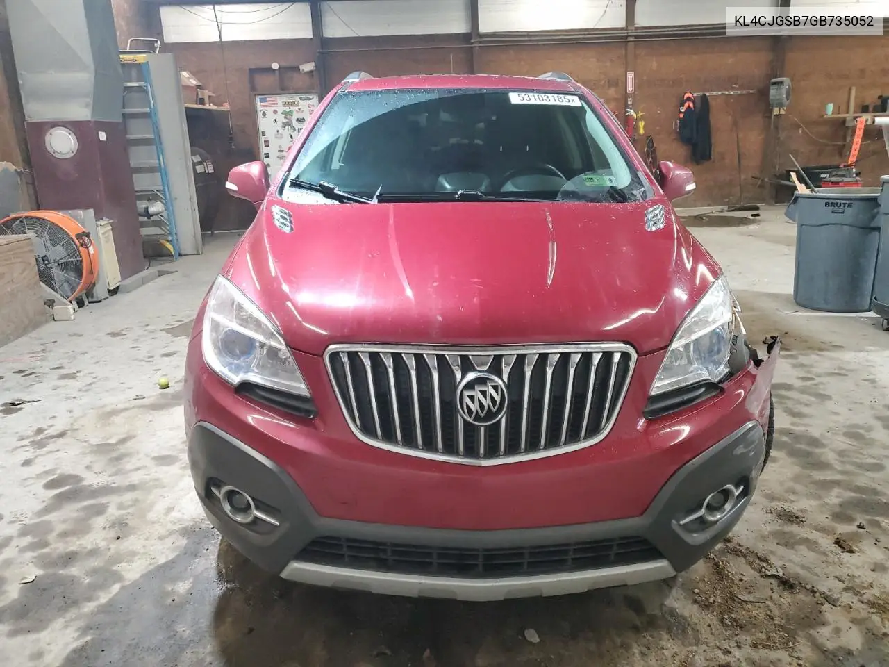 2016 Buick Encore VIN: KL4CJGSB7GB735052 Lot: 53103185