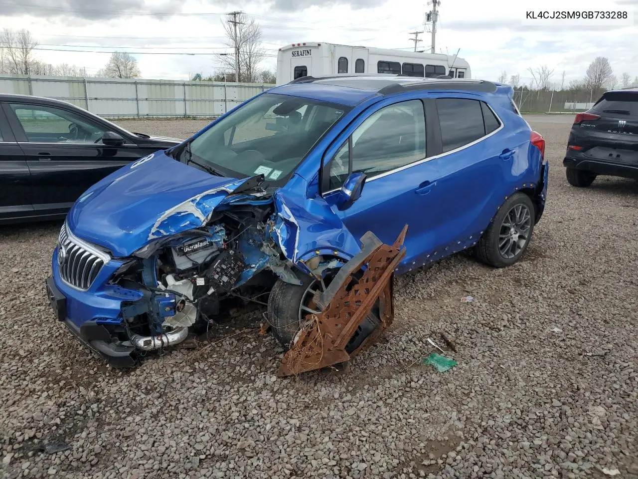 2016 Buick Encore Sport Touring VIN: KL4CJ2SM9GB733288 Lot: 55022085