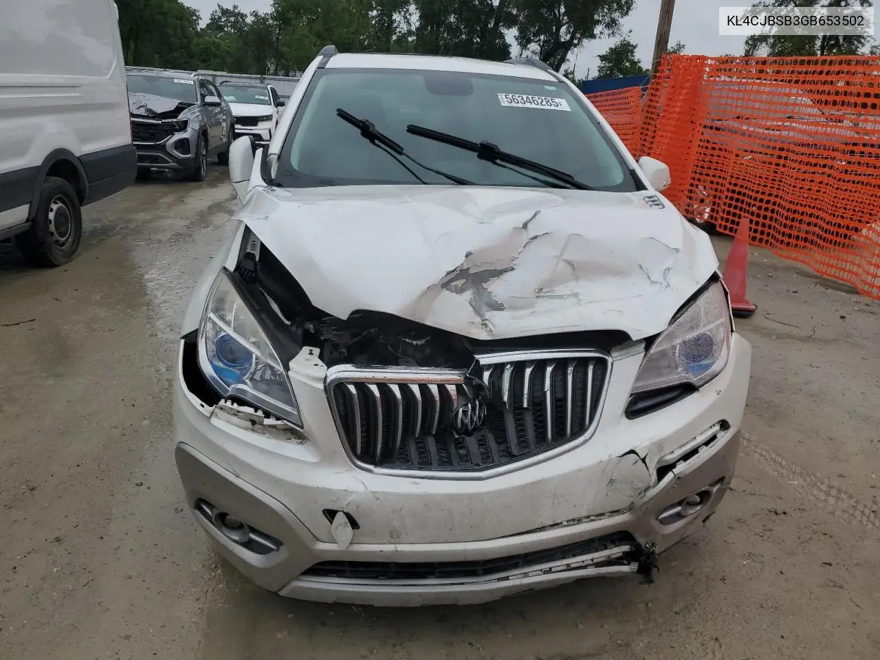 2016 Buick Encore Convenience VIN: KL4CJBSB3GB653502 Lot: 56346285