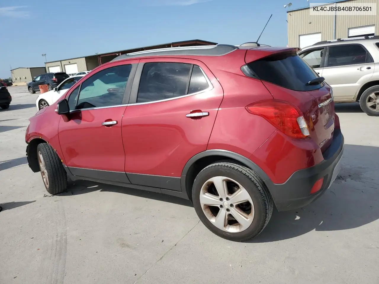 2016 Buick Encore Convenience VIN: KL4CJBSB4GB706501 Lot: 56562065