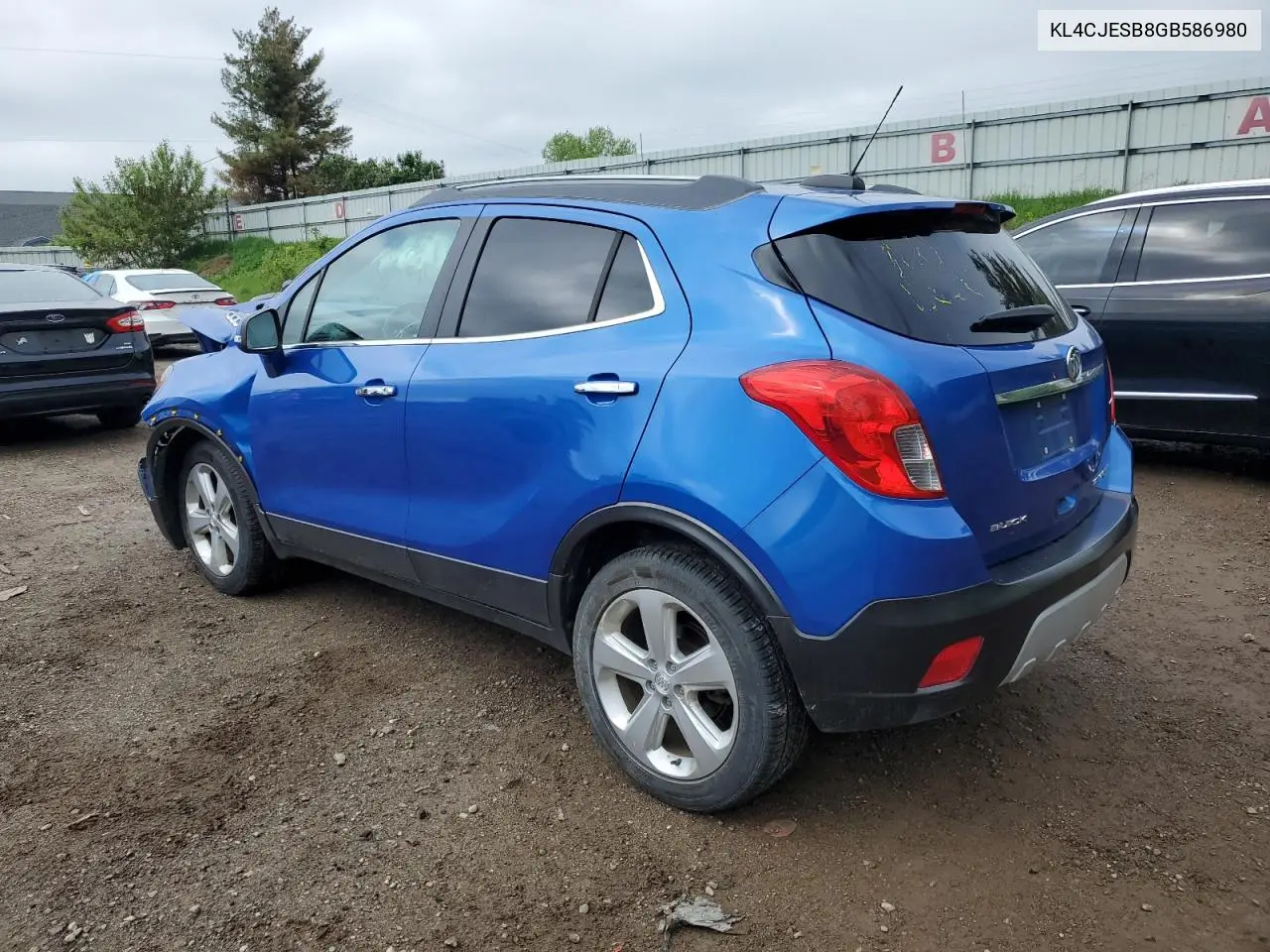 2016 Buick Encore VIN: KL4CJESB8GB586980 Lot: 56884915