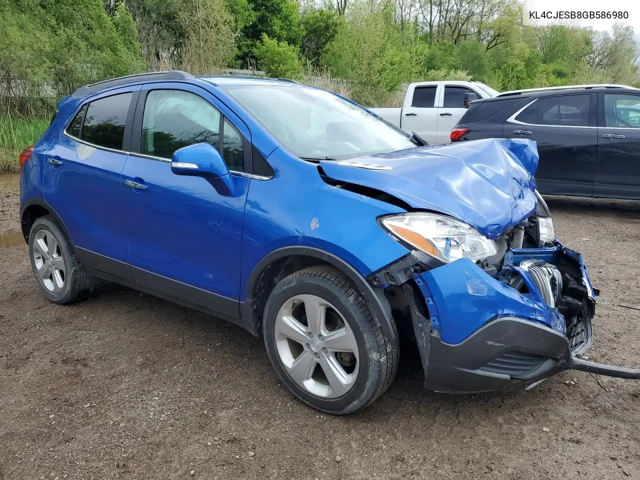 2016 Buick Encore VIN: KL4CJESB8GB586980 Lot: 56884915