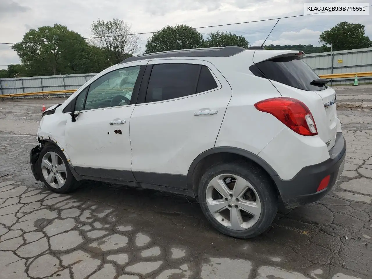 2016 Buick Encore VIN: KL4CJASB9GB716550 Lot: 58751985