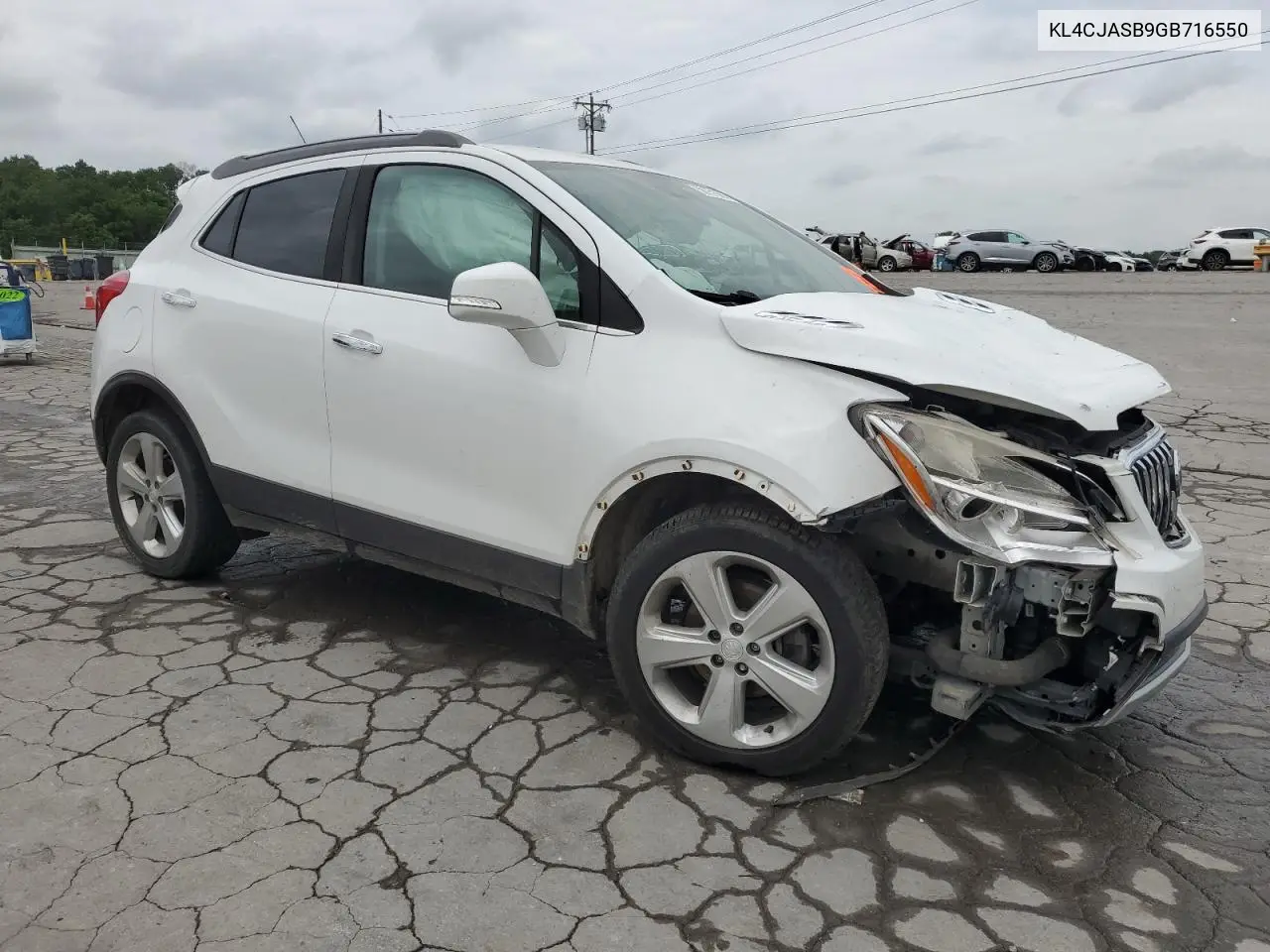 2016 Buick Encore VIN: KL4CJASB9GB716550 Lot: 58751985