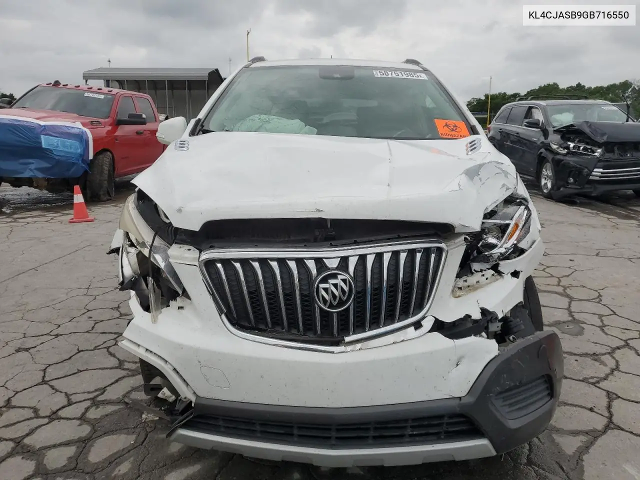 2016 Buick Encore VIN: KL4CJASB9GB716550 Lot: 58751985